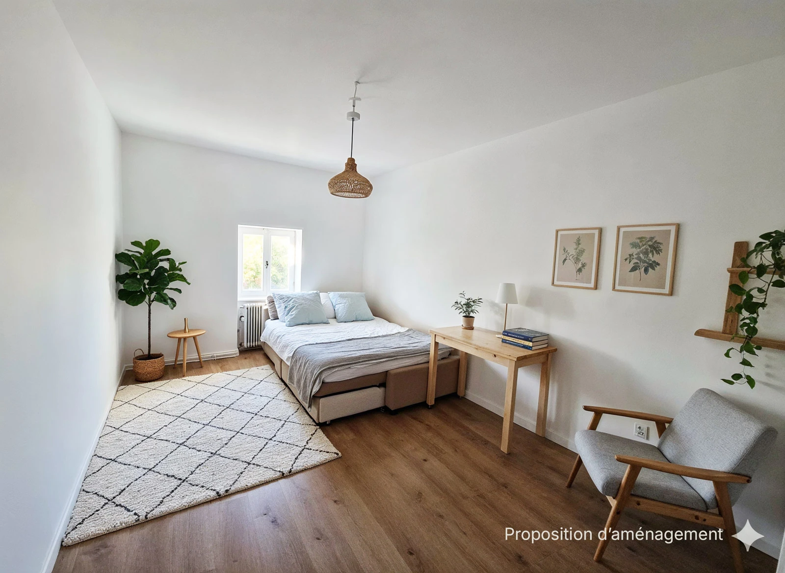 Chambre haut - Proposition