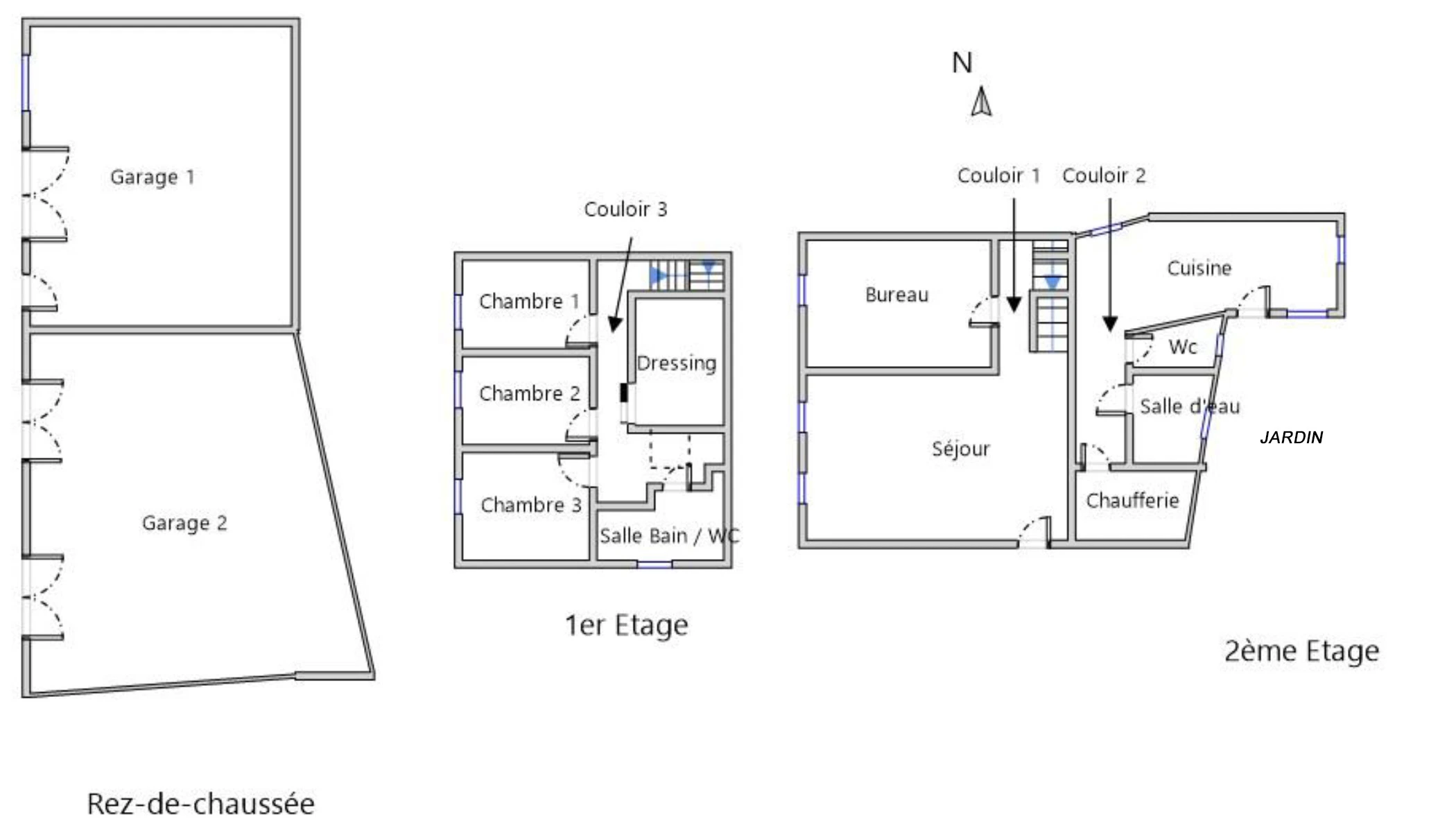 Plan de la maison